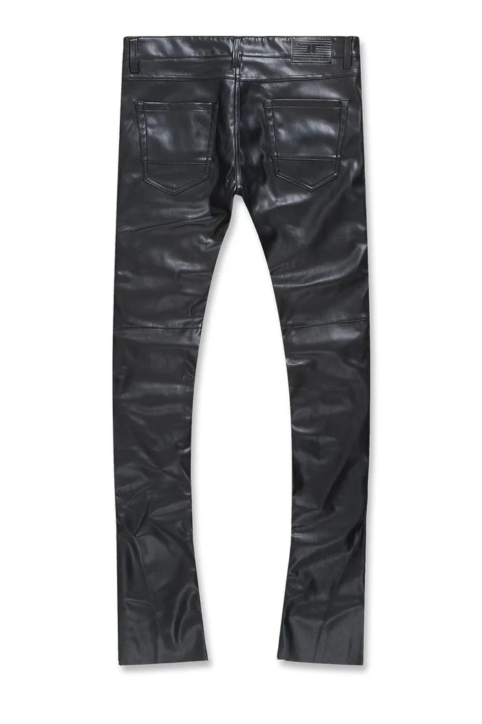 JORDAN CRAIG-ROSS STACKED - THRILLER CARGO PANTS (BLACK)-JRF1218