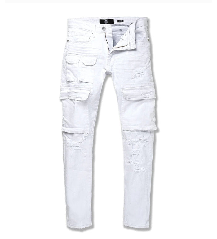 JORDAN CRAIG ROSS TRIBECA CARGO PANTS (WHITE) JR950TR