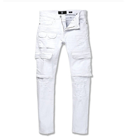 JORDAN CRAIG ROSS TRIBECA CARGO PANTS (WHITE) JR950TR