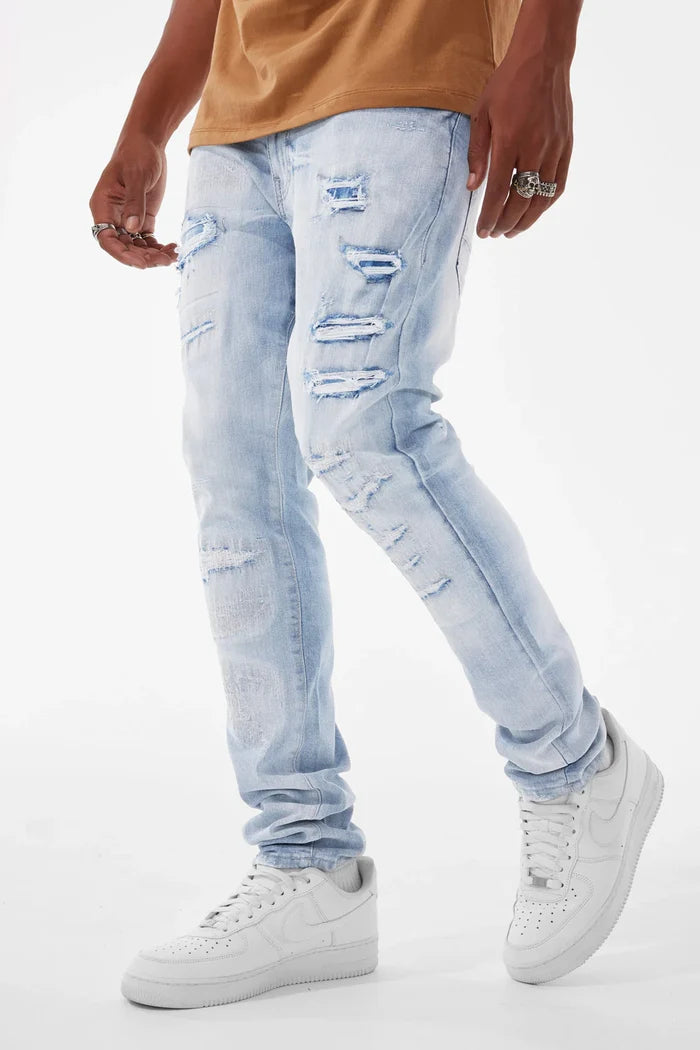 JORDAN CRAIG-SEAN - REVELATION DENIM (ICE BLUE)-JS1249