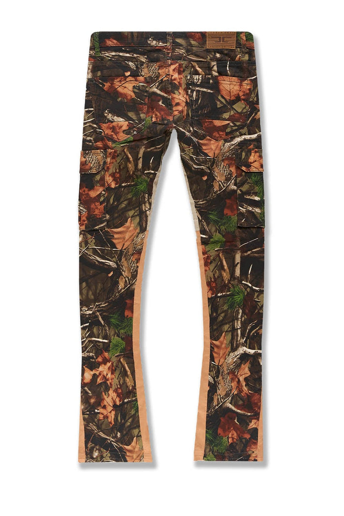 JORDAN CRAIG-SEAN STACKED - CAMO CARGO DENIM (MAPLE)-JTF222C