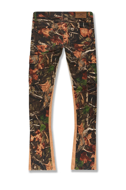 JORDAN CRAIG-SEAN STACKED - CAMO CARGO DENIM (MAPLE)-JTF222C