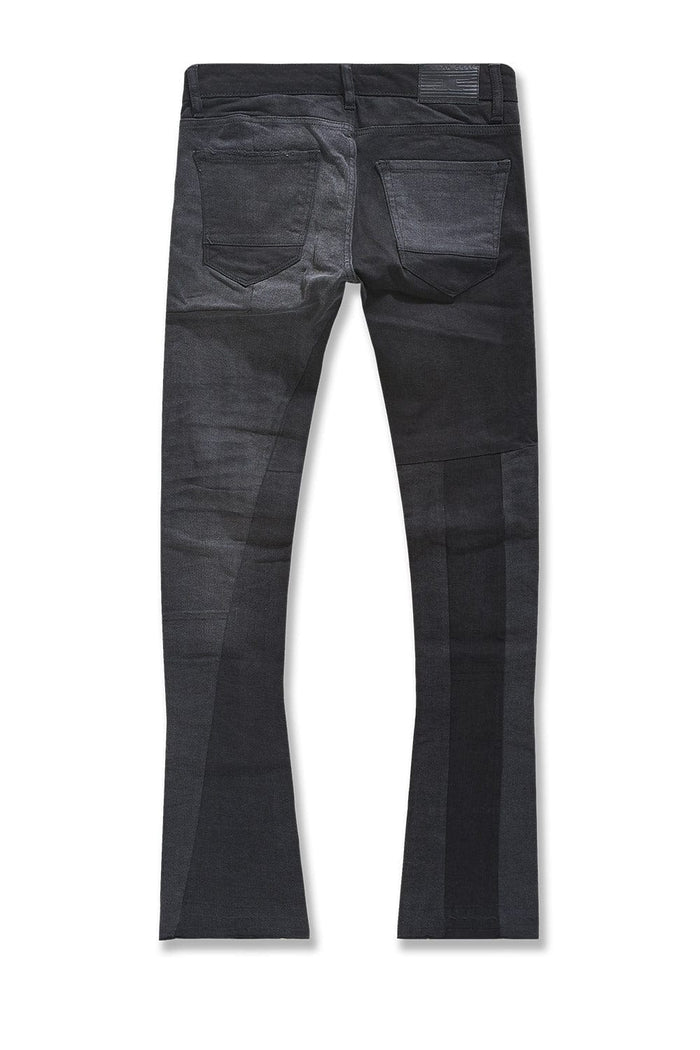 JORDAN CRAIG SEAN STACKED - GEOMETRIC DENIM (BLACK SHADOW) JTF1137