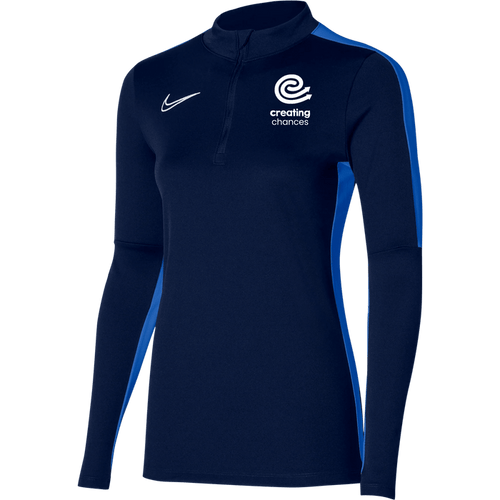 CREATING CHANCES Women's Academy 23 Drill Top (DR1354-451) CREATING CHANCES Nike Club Zone
