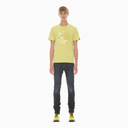 CULT-Men's Shimuchan Brushed Logo Short Sleeve T Shirt-623B9-K66C