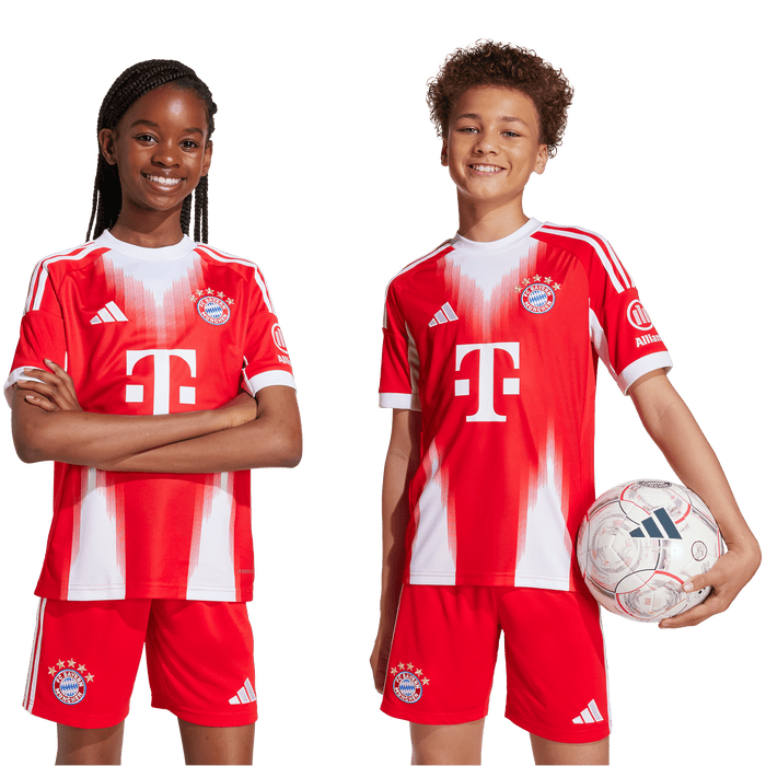 FC Bayern 25/26 Home Youth Jersey (JN8525) Apparel Adidas