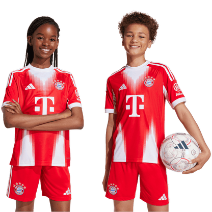FC Bayern 25/26 Home Youth Jersey (JN8525) Apparel Adidas