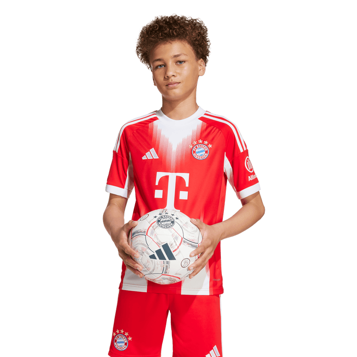 FC Bayern 25/26 Home Youth Jersey (JN8525) Apparel Adidas