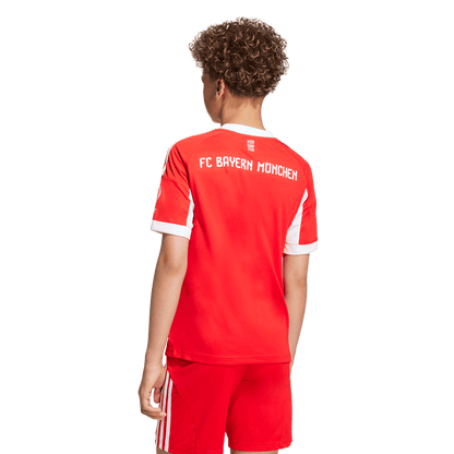 FC Bayern 25/26 Home Youth Jersey (JN8525) Apparel Adidas