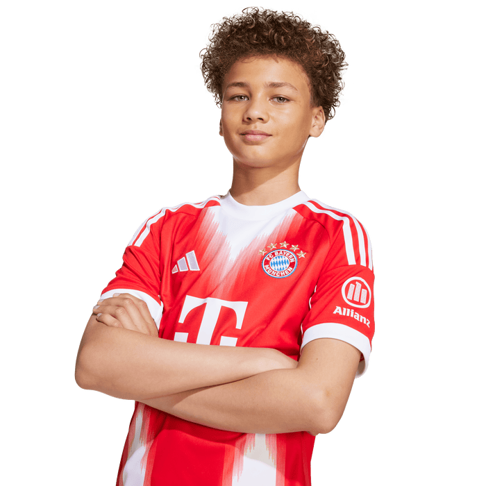 FC Bayern 25/26 Home Youth Jersey (JN8525) Apparel Adidas
