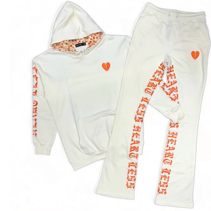 Focus - Heartless -sweatpants - Stacked Fleece - 80559