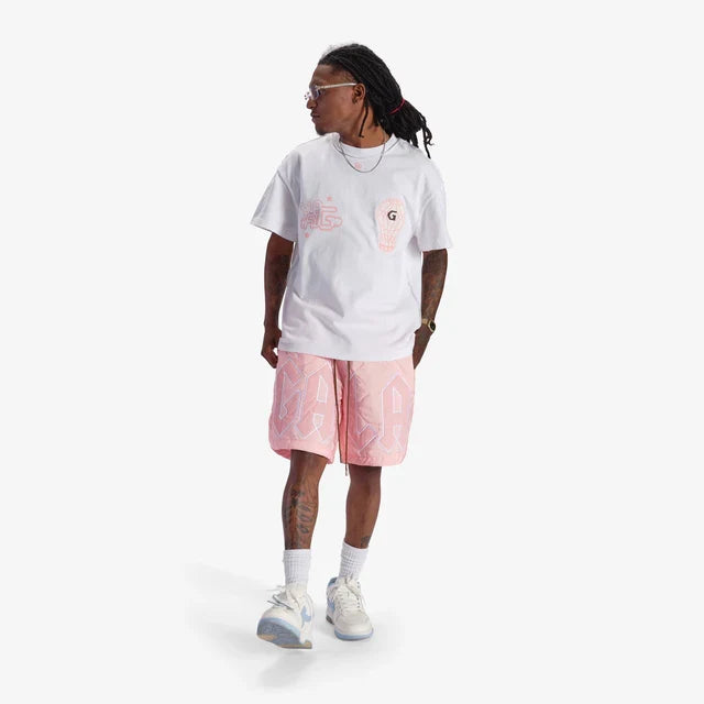 GALA-LONDON" SHORTS (LIGHT PINK)-G-24-SUM1-026