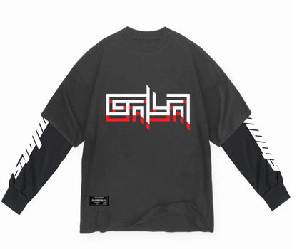 GALA-RED HEADACHE L/S TEE -G-SP2-24-009