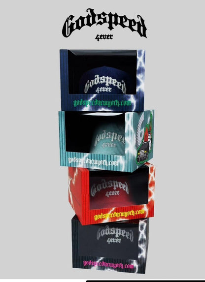GODSPEED GS FOREVER TRUCKER HAT - RED-WHITE-BLUE - O/S