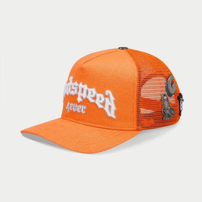 GODSPEED-GS FOREVER TRUCKER HAT (CITRUS)