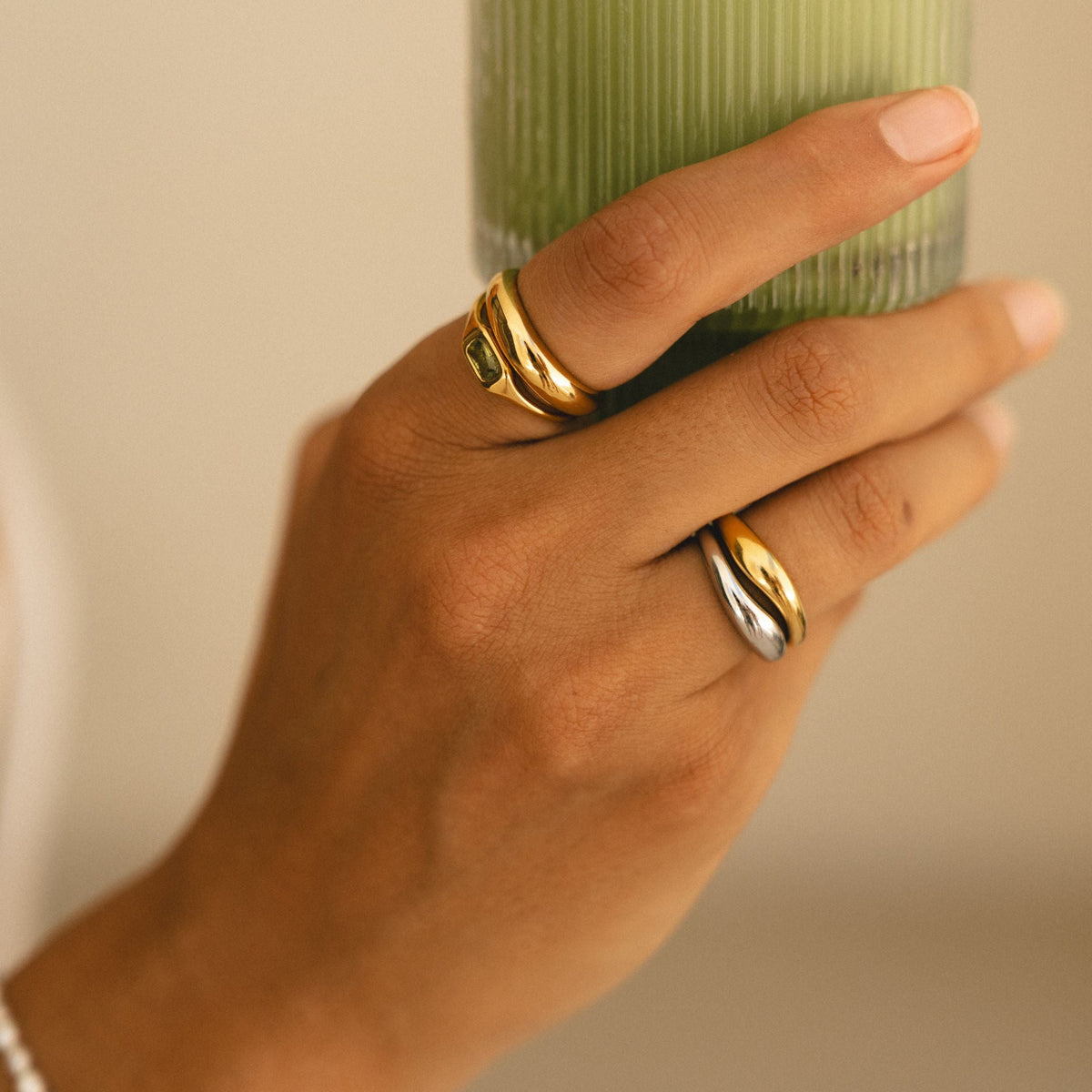 "Mood Swings" Ring Set