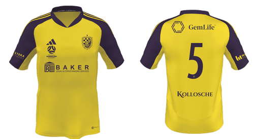 GOLD COAST KNIGHTS Men's Condivo Home Goalkeeper Jersey (HB5395-755-2246-A) Apparel Adidas Club Zone