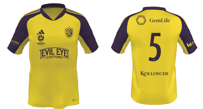 GOLD COAST KNIGHTS Men's Condivo Home Goalkeeper Jersey (HB5395-755-2246-A11) Apparel Adidas Club Zone