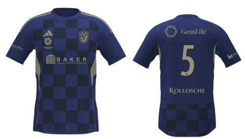 GOLD COAST KNIGHTS Men's Tiro 25 Away Jersey (JF2875-477-2246-A) Apparel Adidas Club Zone