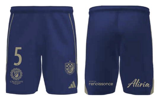GOLD COAST KNIGHTS Men's Tiro 25 Away Shorts (JP0179-477-2246) GOLD COAST KNIGHTS 2 Adidas Club Zone