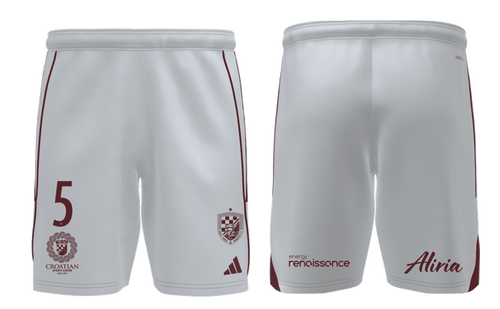 GOLD COAST KNIGHTS Men's Tiro 25 Home Shorts (JP0179-166-2246) GOLD COAST KNIGHTS 2 Adidas Club Zone