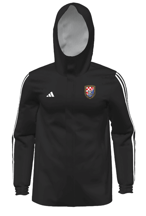 GOLD COAST KNIGHTS Adidas Mi 23 All Weather Jacket Mens (HT6466-BLACK) GOLD COAST KNIGHTS Adidas Club Zone