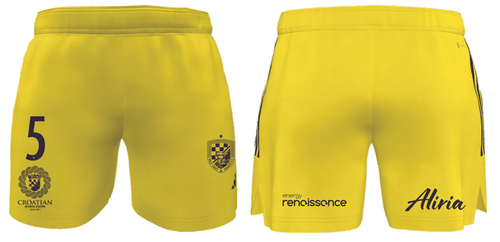 GOLD COAST KNIGHTS Women's Condivo Home Goalkeeper Shorts (HB5391-755-2246) GOLD COAST KNIGHTS 2 Adidas Club Zone