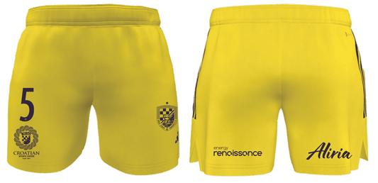 GOLD COAST KNIGHTS Women's Condivo Home Goalkeeper Shorts (HB5391-755-2246) GOLD COAST KNIGHTS 2 Adidas Club Zone