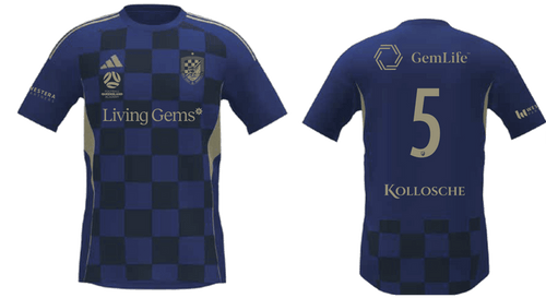 GOLD COAST KNIGHTS Women's Tiro 25 Away Jersey (JF2880-477-2246-A) GOLD COAST KNIGHTS Adidas Club Zone