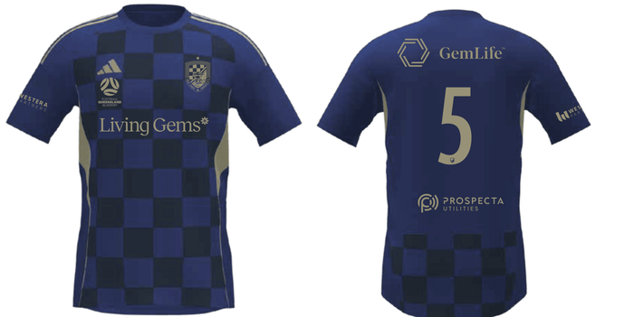 GOLD COAST KNIGHTS Women's Tiro 25 Away Jersey (JF2880-477-2246) GOLD COAST KNIGHTS 2 Adidas Club Zone