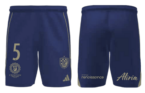 GOLD COAST KNIGHTS Women's Tiro 25 Away Shorts (JJ4162-477-2246) GOLD COAST KNIGHTS 2 Adidas Club Zone