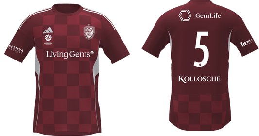 GOLD COAST KNIGHTS Women's Tiro 25 Home Jersey (JF2880-611-2246-A) GOLD COAST KNIGHTS Adidas Club Zone