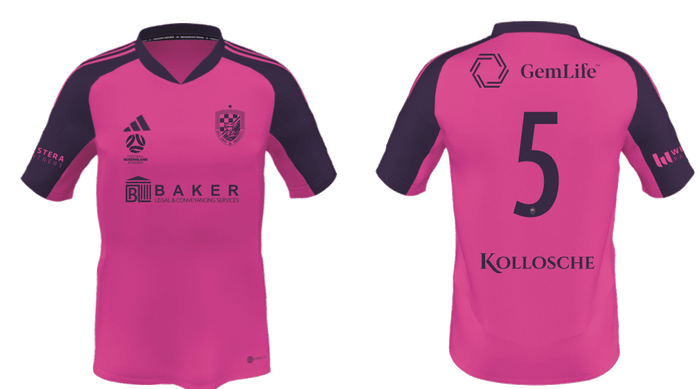 GOLD COAST KNIGHTS Youth Condivo Away Goalkeeper Jersey (HB5397-655-2246-A) Apparel Adidas Club Zone