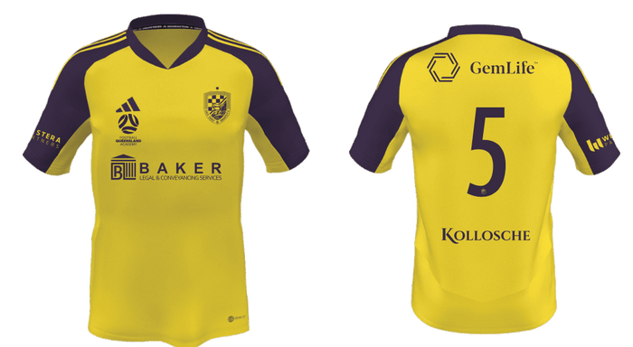 GOLD COAST KNIGHTS Youth Condivo Home Goalkeeper Jersey (HB5397-755-2246-A) Apparel Adidas Club Zone
