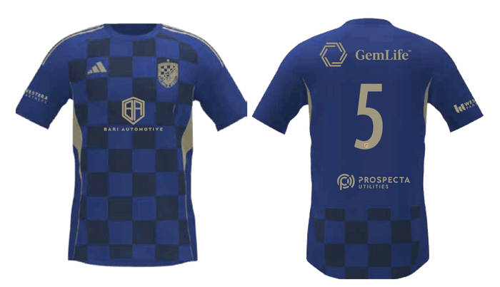 GOLD COAST KNIGHTS Youth Tiro 25 Away Jersey (JD7358-477-2246-A10) Apparel Adidas Club Zone