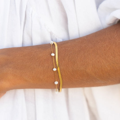 "Santorini" Layered Bracelet