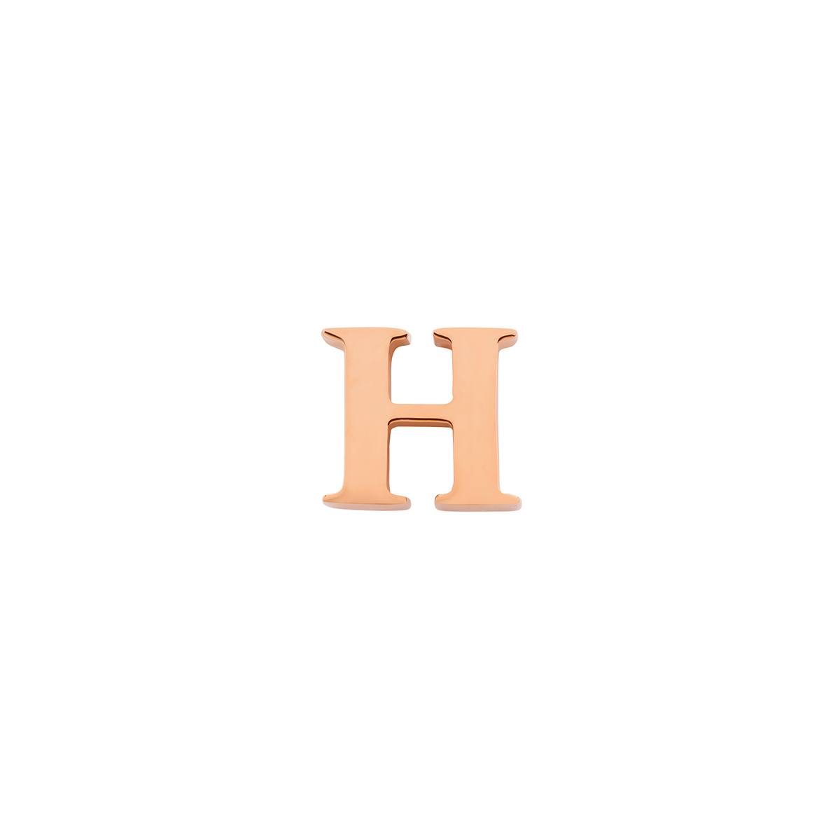 Made Mine Charms - Didot Initial Charm (Rose Gold)