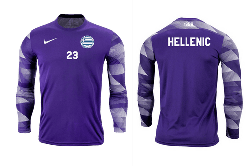 HELLENIC AC Men's Park 4 Goalkeeper Jersey (CJ6066-547) HELLENIC AC Nike Club Zone