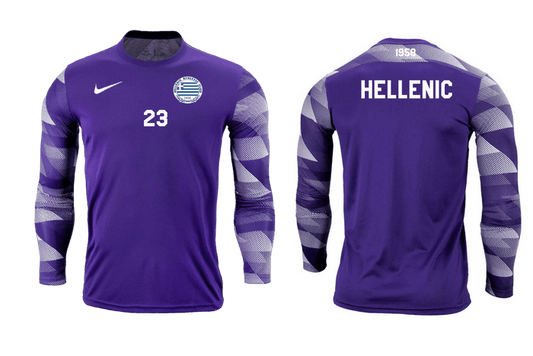 HELLENIC AC Men's Park 4 Goalkeeper Jersey (CJ6066-547) HELLENIC AC Nike Club Zone