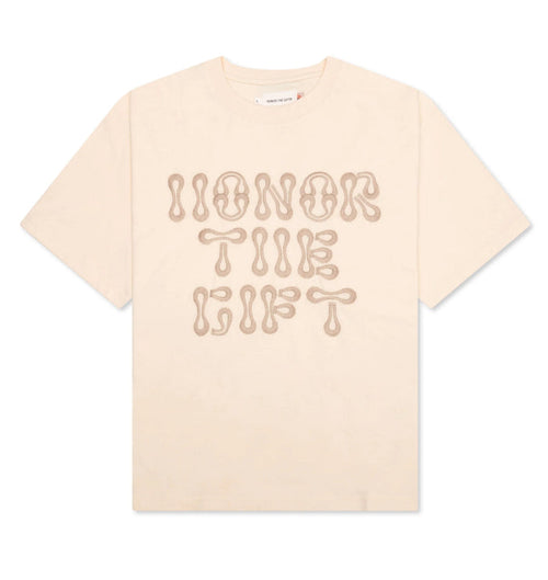 HONOR THE GIFT B-SUMMER HONOR THE GIFT S/S TEE - BONE-HTG240243