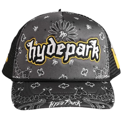 HYDE PARK HP BANDANA TRUCKER HAT (BLACK)