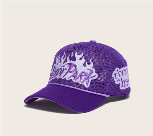 HYDEPARK-NOTHING BUT NET TRUCKER - PURPLE