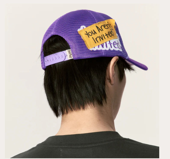 HYDEPARK-NOTHING BUT NET TRUCKER - PURPLE