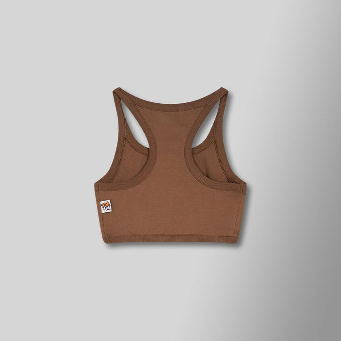 HYDEPARK-Race to the Top - Crop Tank - Khaki