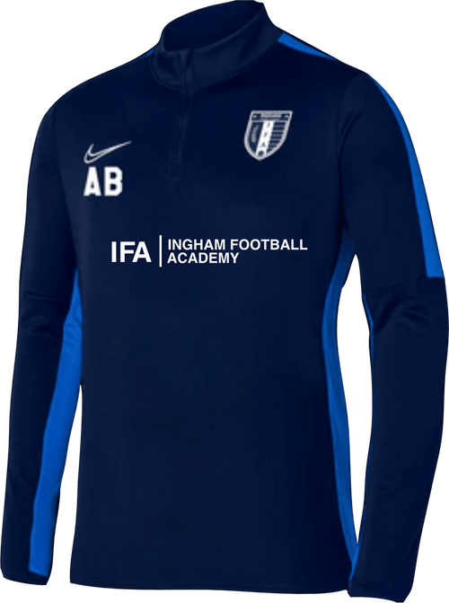 INGHAM FOOTBALL ACADEMY Academy 23 Drill Top Youth (DR1356-451) INGHAM FOOTBALL ACADEMY Nike Club Zone