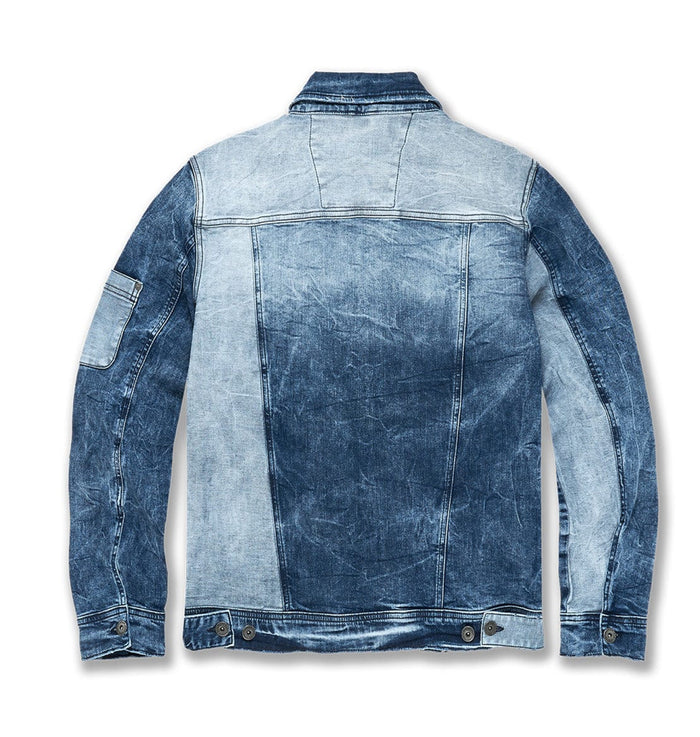 JORDANCRAIG-FORT GREENE DENIM TRUCKER JACKET (TONAL BLUE) -91560