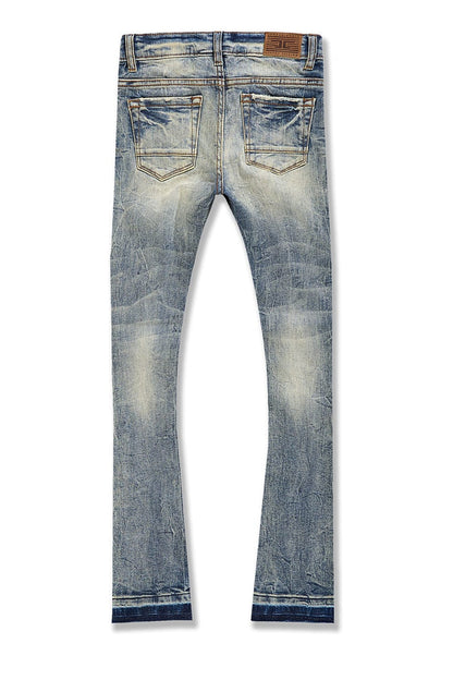 JORDANCRAIG-KIDS STACKED ROCKPORT DENIM (DESERT STORM)-JTF1167RK