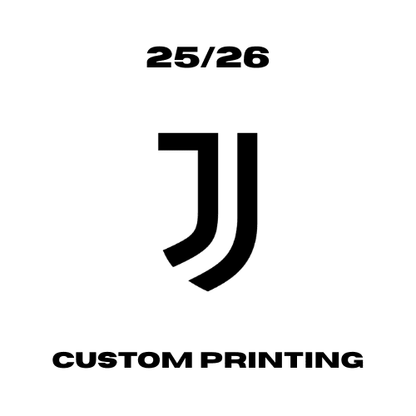 Juventus 25/26 - Custom Printing Customisation Ultra Football