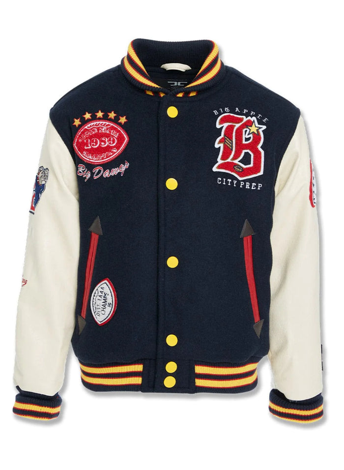 KIDS BIG DAWG VARSITY JACKET (CITY OF FOOTBALL)-91621K
