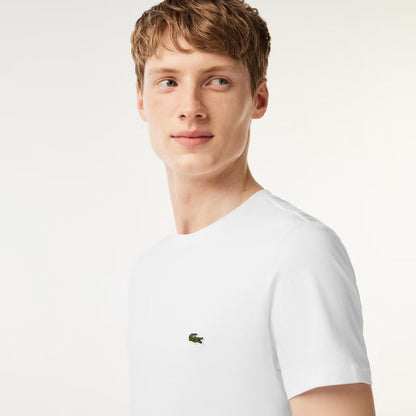 LACOSTE-Men's Crew Neck Pima Cotton Jersey T-Shirt-TH6709 51 001